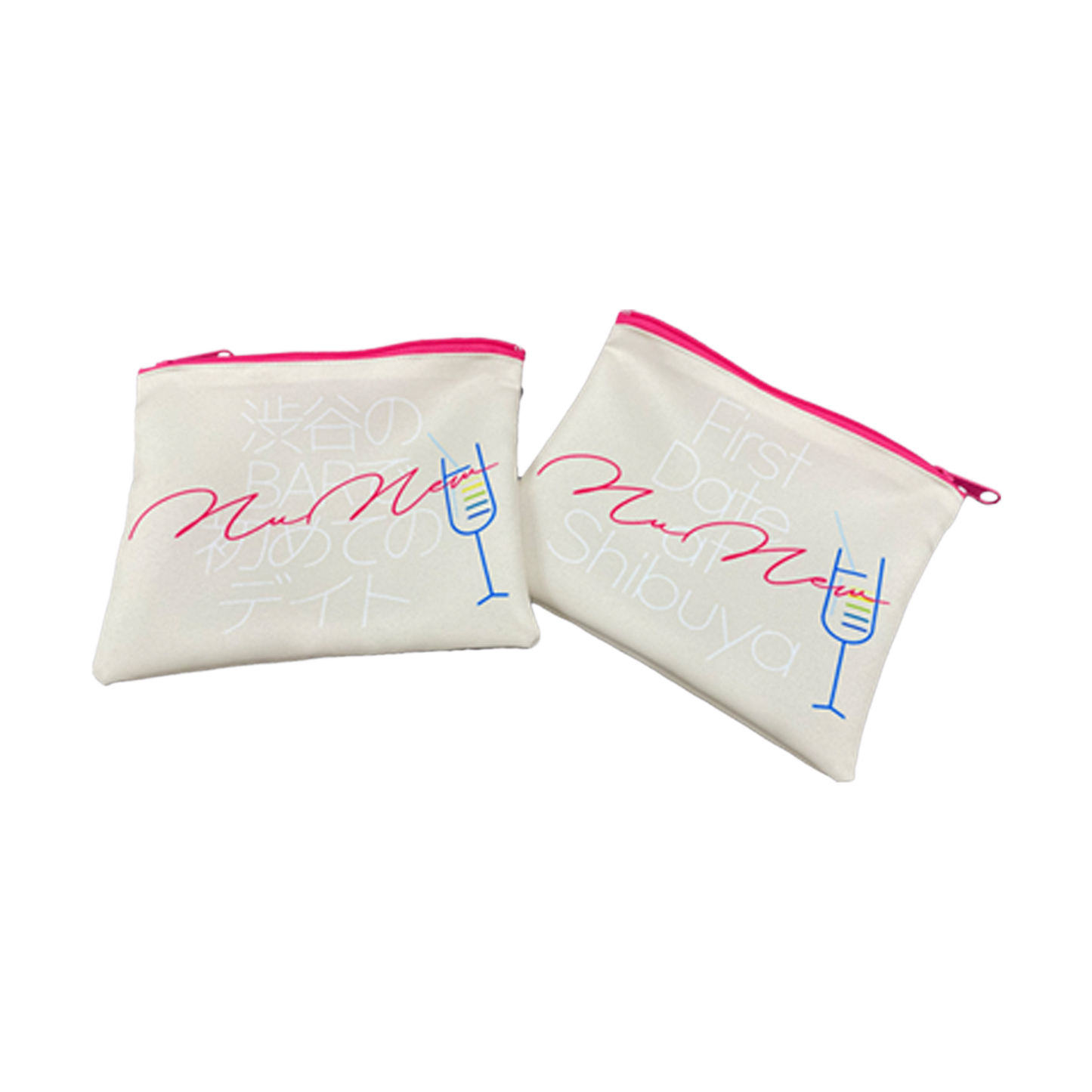 NuNew "渋谷のBARで初めてのデイト" Zip Pouch