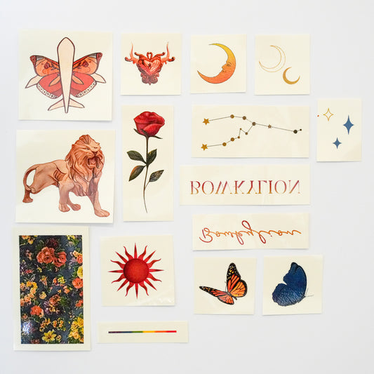 "BOWKYLION LANTA CONCERT"Tattoo Sticker