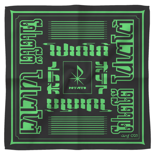 POTATO x KID ROSE:"Tokyo Mandala" Bandana