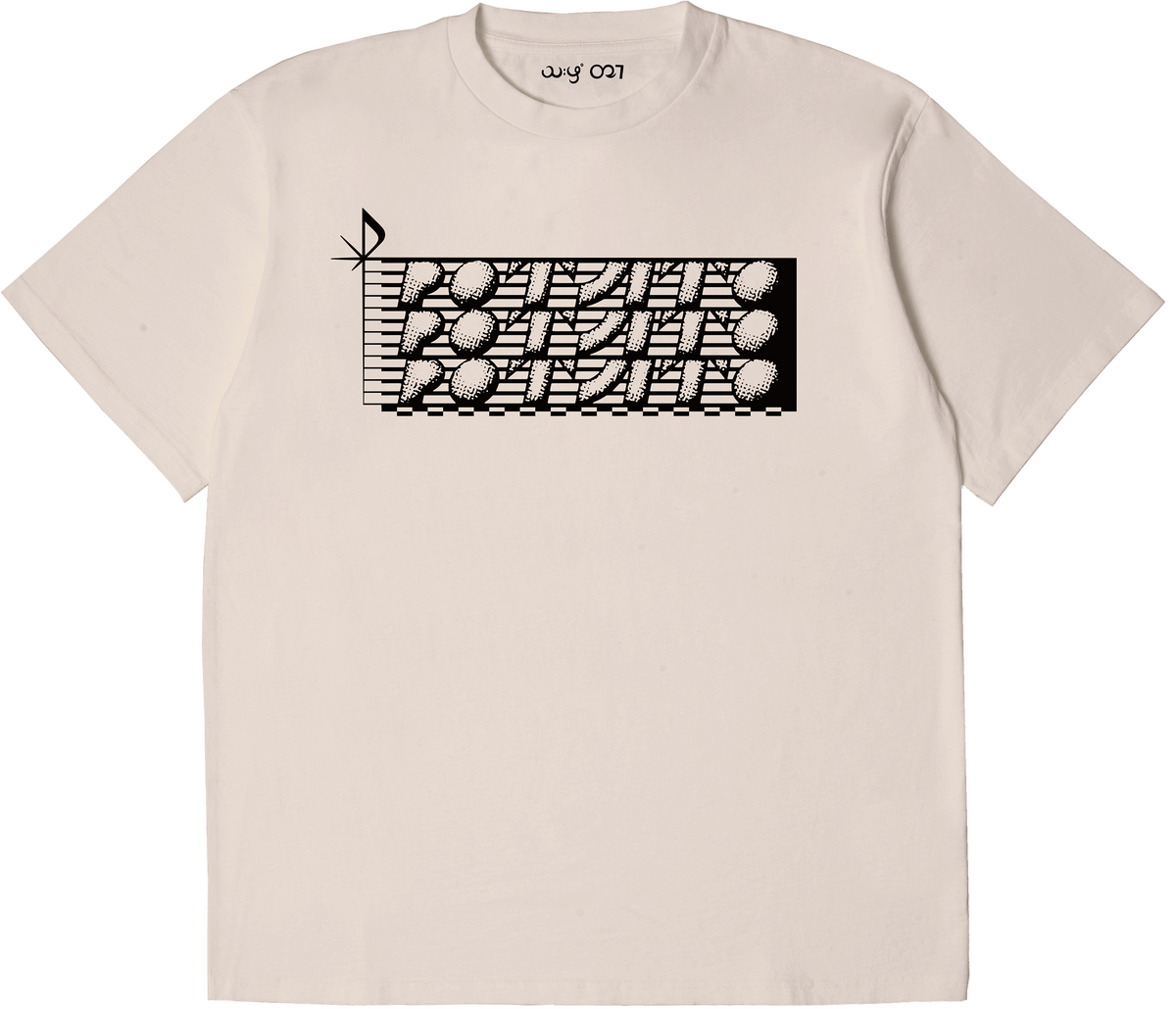 POTATO x KID ROSE:"Sound Matrix"Tee