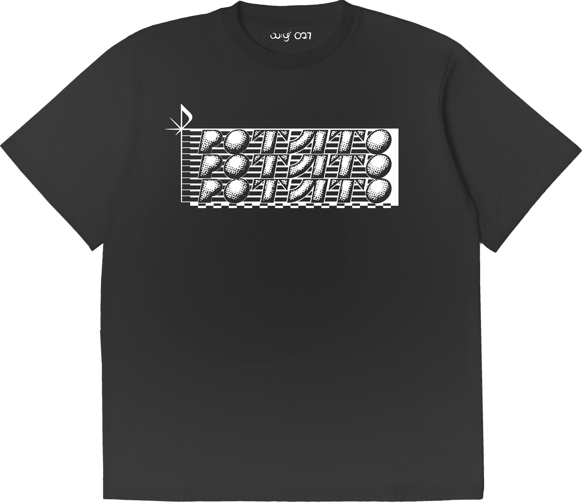 POTATO x KID ROSE:"Sound Matrix"Tee