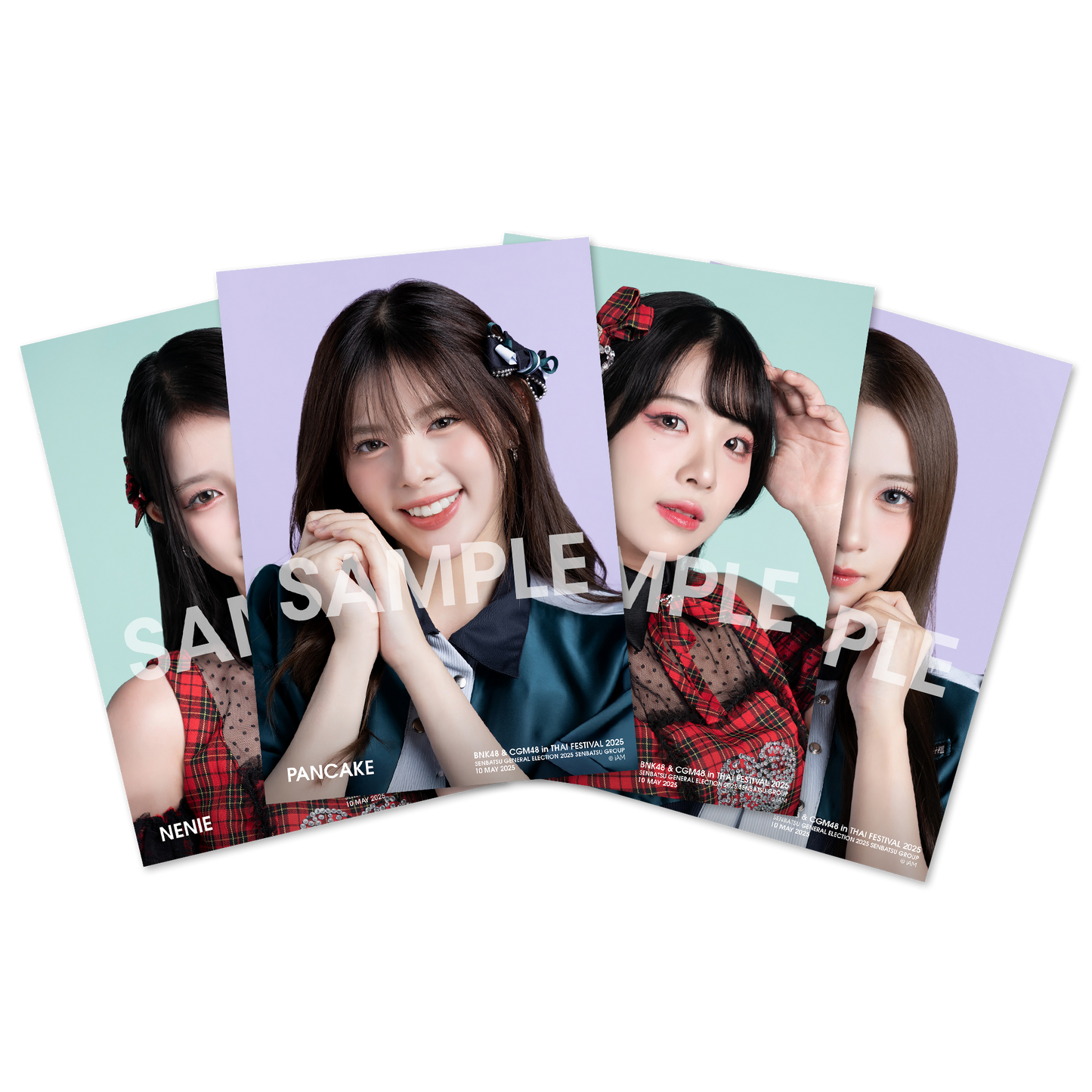 【特典会】BNK48&CGM48フォトセット  (フォト4枚＋リストバンド1個）