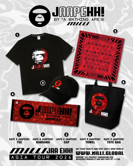 【Pre-Order】MILLI AAPE × JAAPEHH! TEE