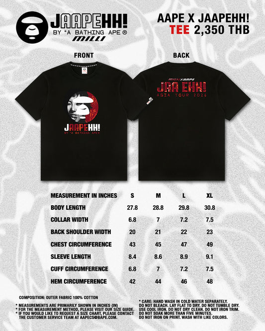 【Pre-Order】MILLI AAPE × JAAPEHH! TEE