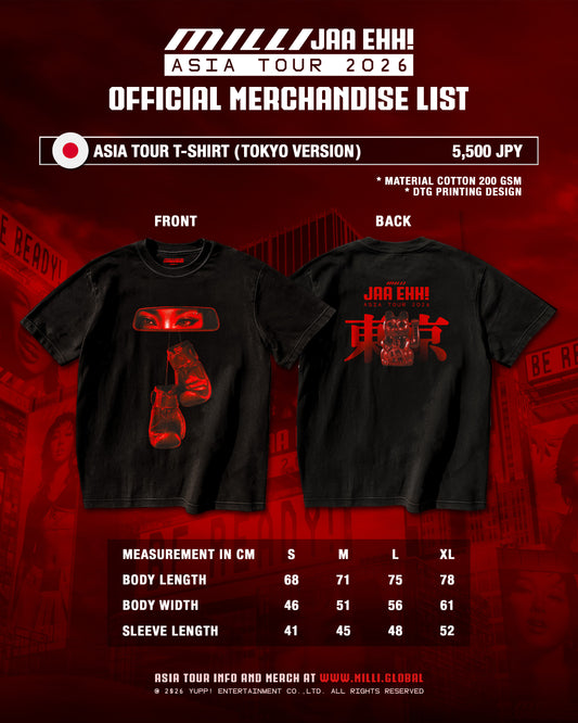 【Pre-Order】MILLI JAA EHH! TOKYO Edition TEE
