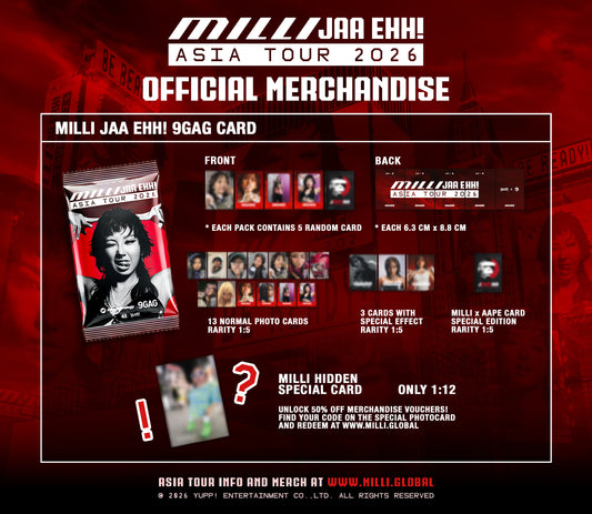 【Pre-Order】MILLI JAA EHH! 9GAG CARD