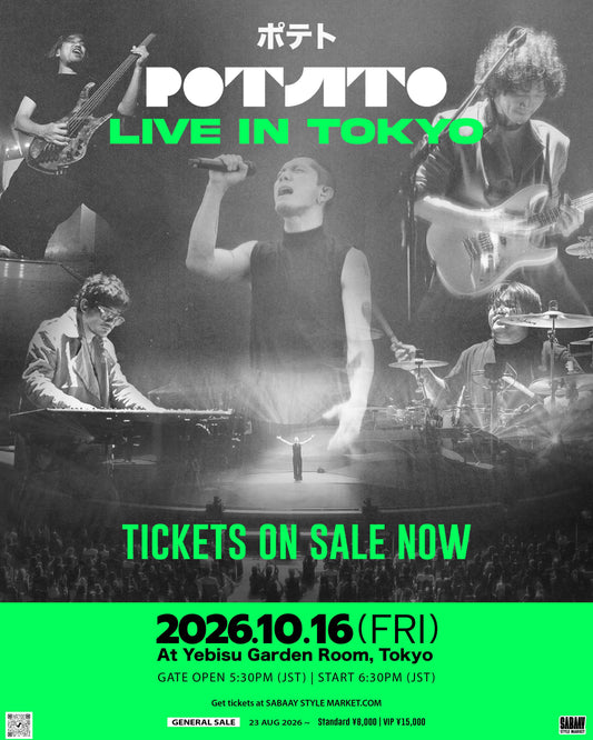 【General Ticket】POTATO LIVE IN TOKYO
