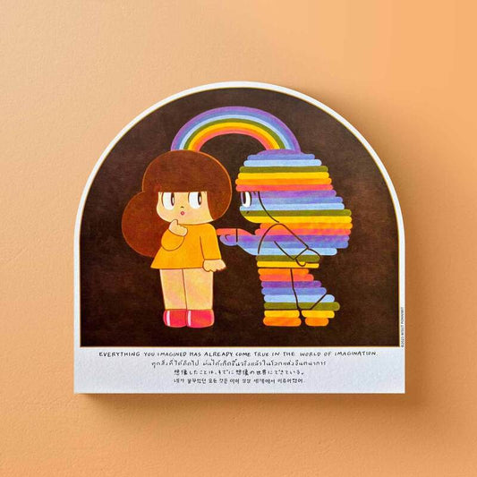 「WISUT」EVERYTHING YOU IMAGINED HAS ALREADY COME TRUE IN THE WORLD OF IMAGINATION poster